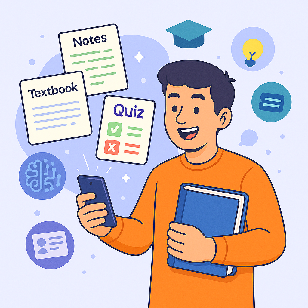 EdutorAi Image to Quiz Generation Illustration